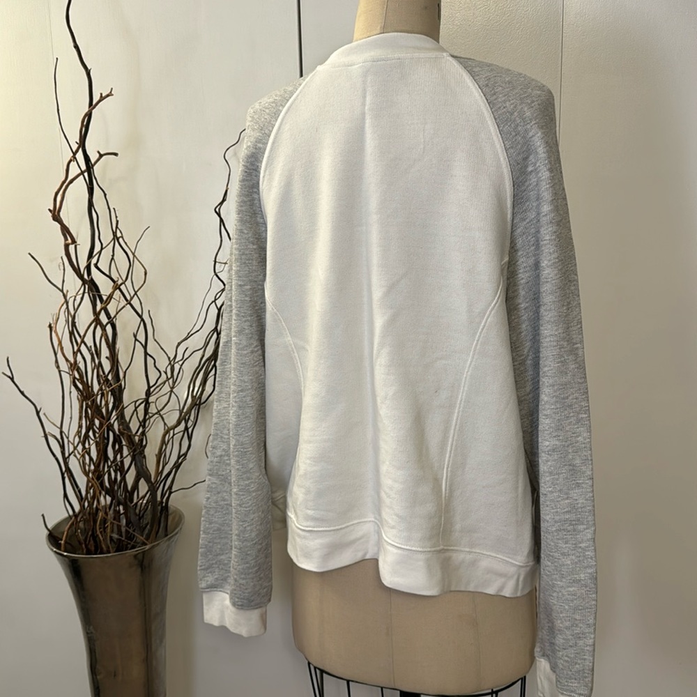 Lane Bryant long sleeve zip up sweater with zipper pockets - Picture 4 of 5